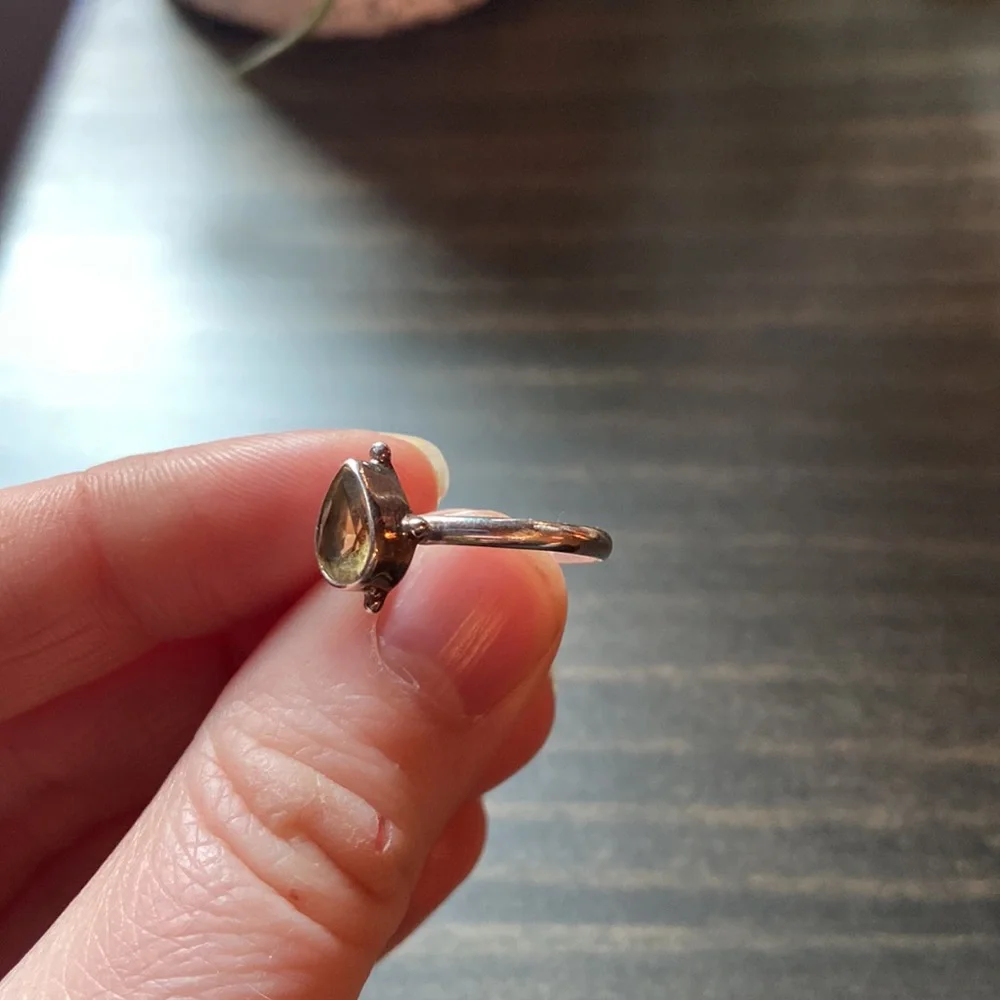 Citrine ring - Picture 2 of 2